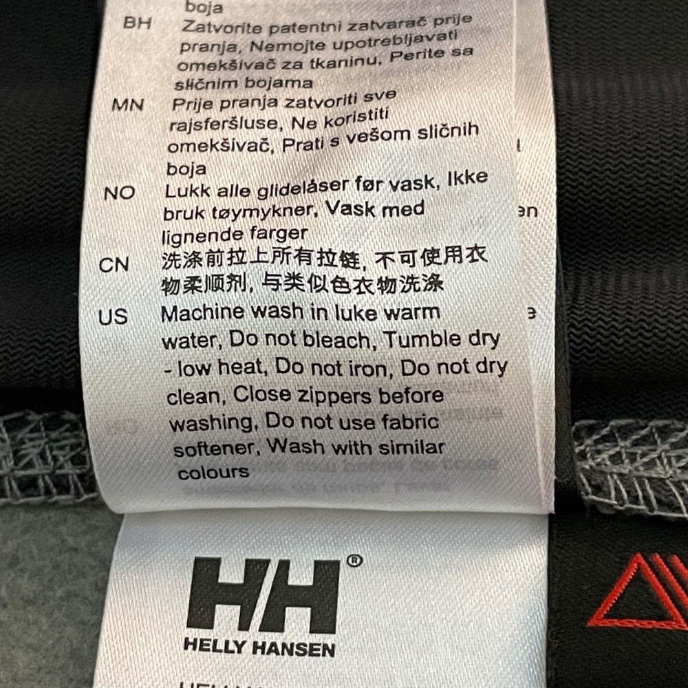 Helly Hansen Workwear Polartec Women's Fleece Jacket‎ XS Gray Full Zip Cascade - Picture 7 of 16